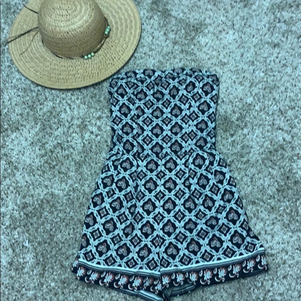 Forever 21 patterned Romper